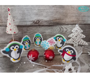 ITH - LED Teelichthülle Pingu Party